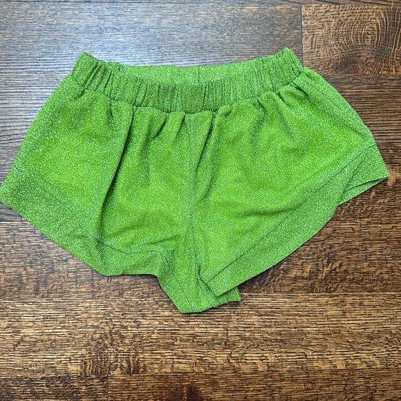 Oseree lumiere green glitter shorts - Picture 5 of 5